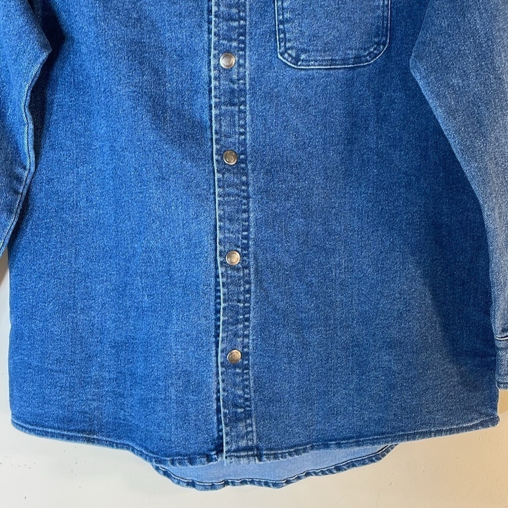 Epic Threads Hooded Denim Shacket. Boy’s M. NWT. - Picture 6 of 10
